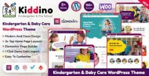 Kiddino - Kids & Kindergarten WordPress Theme 1.2.2