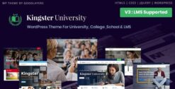 Kingster - Education, School WordPress 3.2.3