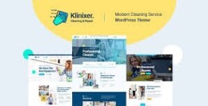 Klinixer - Cleaning Services WordPress Theme + RTL 1.1.0