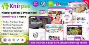 Knirpse – Kindergarten, Shool & Baby Care WordPress Theme 1.5.6