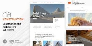 Konstruktion - Construction Architecture WordPress Theme 24