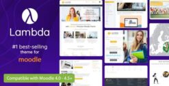 Lambda - Premium Moodle Theme 1.98.39