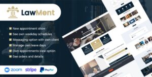 LawMent - SaaS Based Multi Lawyer Appointment System 2.5