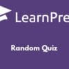 LearnPress – Random Quiz