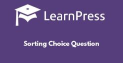 LearnPress – Sorting Choice Question 4.0.1