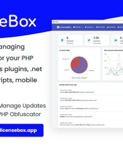 LicenseBox - PHP Licenser and Updates Manager 1.6.4