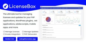 LicenseBox - PHP Licenser and Updates Manager 1.6.4