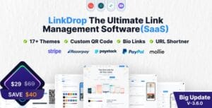 Linkdrop - SaaS Link Management Tool 3.6.0