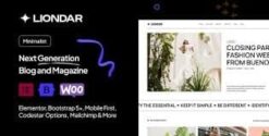 Liondar - Creative Magazine Theme 1.1.2