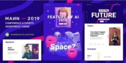 Mann – Conference WordPress Theme 14.1