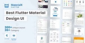 MaterialX Flutter - Flutter Material Design UI 2.3