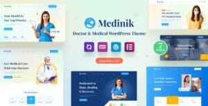 Medinik - Doctor & Medical WordPress Theme 1.3.3