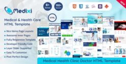 Medixi - Doctor & Medical Health Care WordPress Theme 1.2.0