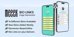 Meeek - Elementor Bio Links Builder for WordPress 1.1