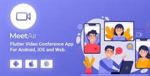 MeetAir - iOS and Android Video Conference App for Live Class, Meeting, Webinar, Online Training 1.2.1
