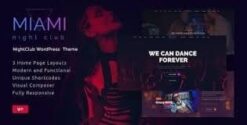Miami | Night Club WordPress Theme 1.3.9