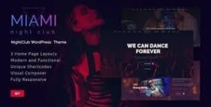 Miami | Night Club WordPress Theme 1.3.9