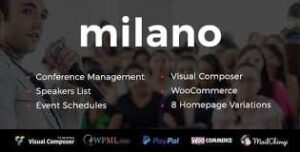 Milano | Event & Conference WordPress 1.1.2