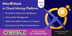 MineStack - PWA Crypto Currency Mining PHP Script