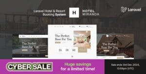 Miranda - Laravel Hotel & Resort Multilingual Booking System 1.42.5