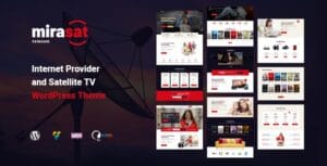 Mirasat - Internet Provider and Satellite TV WordPress Theme 1.1.1