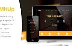 MitUp - Event & Conference WordPress Theme 1.3.1