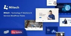 Mitech - Technology IT Solutions & Services WordPress Theme 2.1.0
