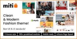 Miti - Elementor Fashion WooCommerce Theme 1.1.6