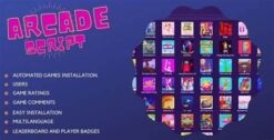 Mobile Responsive Arcade Site Script 2.4.5