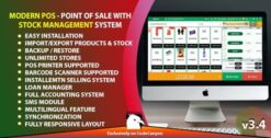 Modern POS - Point of Sale with Stock Management System 3.3