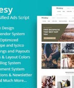 Modesy - Marketplace & Classified Ads Script 2.5.2