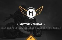 Motor Vehikal - Motorcycle Online Store WordPress Theme 1.8.0