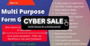 Multi-Purpose Form Generator & docusign (All types of forms) with SaaS 4.8
