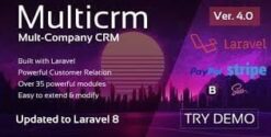 Multicrm – Multipurpose Laravel CRM 4.0