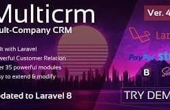 Multicrm – Multipurpose Laravel CRM 4.0