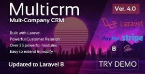 Multicrm – Multipurpose Laravel CRM 4.0