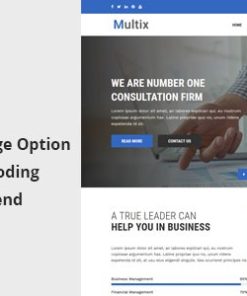 Multix - Multipurpose Website CMS with Codeigniter 3.0
