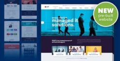 Nanosoft - WP Theme for IT Solutions and Services Company 1.2.8