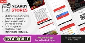 NearbyStores iOS - Offers & Coupons, Events, Restaurant, Services & Booking 4.0.5