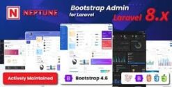 Neptune Laravel Admin UI Template 1.0.12