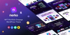 Nerko - NFT Portfolio WordPress Theme 1.3
