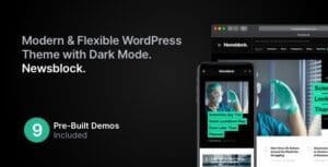 Newsblock - News & Magazine WordPress Theme with Dark Mode 1.2.5
