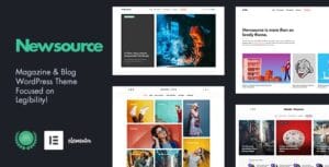 Newsource - Multi-Concept Blog & Magazine WordPress Theme 1.7