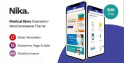 Nika - Medical Elementor WooCommerce Theme 1.1.24