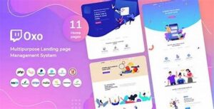 OXO – Multipurpose Landing page CMS 1.7