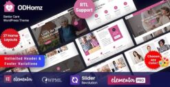 Odhomz - Elderly WordPress Theme 1.4