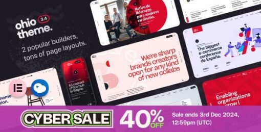 Ohio - Creative Portfolio & Agency WordPress Theme 3.4.7