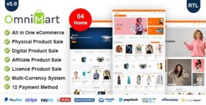 OmniMart - eCommerce CMS | Laravel eCommerce script 4.7