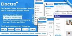 On Demand Doctor Appointment Booking SaaS Marketplace Business Model 8.1.0