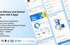 On Demand Pharmacy Delivery with Medicine Delivery and Upload Prescription App with 2 Apps & Admin 1.4